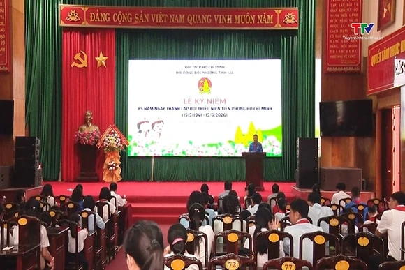 Hội đồng Đội phường Tĩnh Gia kỷ niệm 85 năm Ngày thành lập
