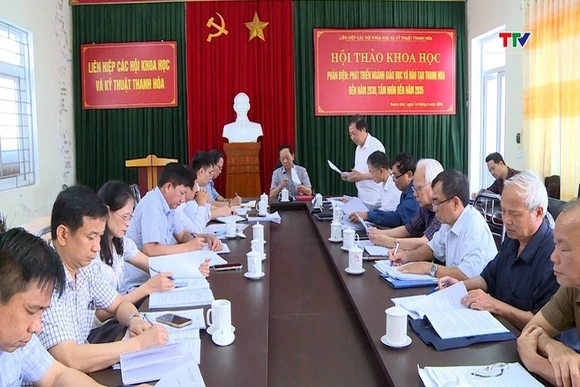 Hội thảo phản biện Đề án phát triển ngành Giáo dục & Đào tạo Thanh Hoá