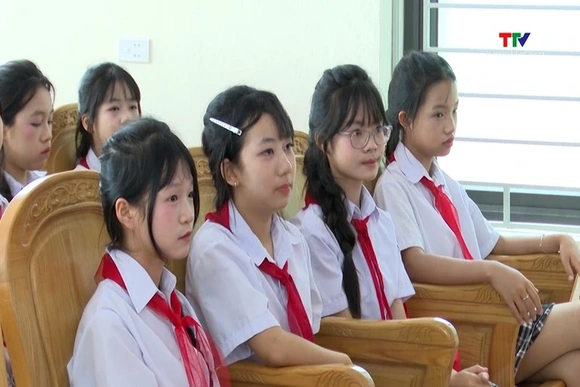 Hội đồng Đội xã Thọ Lập kỷ niệm 85 năm Ngày thành lập Đội TNTP Hồ Chí Minh
