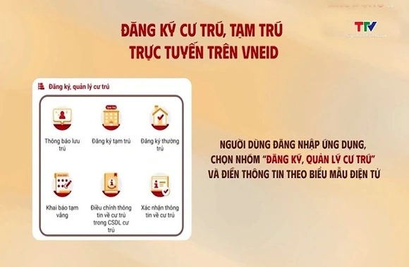 Người dân có thể thực hiện nhiều thủ tục trên VneID