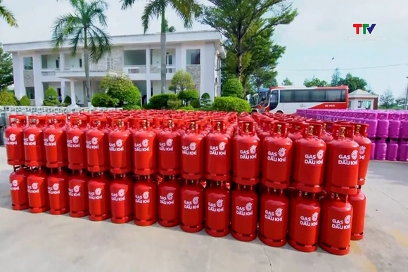 Giá gas tiếp tục duy trì ổn định