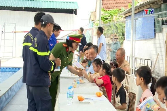 Phường Sầm Sơn phát động tháng hành động vì trẻ em, phòng chống tai nạn thương tích, đuối nước và dạ