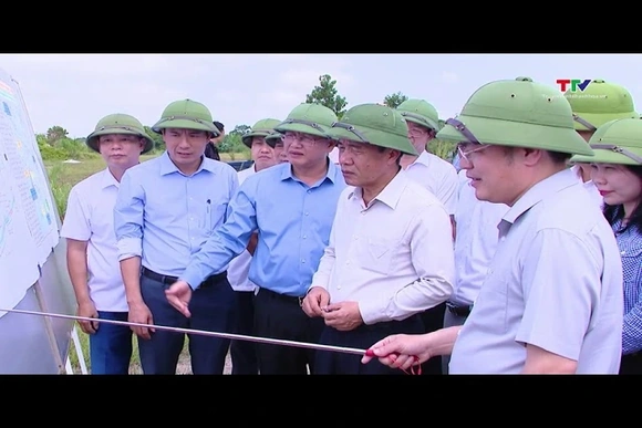 Tháo gỡ khó khăn để tiếp tục triển khai dự án Đường nối thành phố Thanh Hóa với Cảng hàng không Thọ 