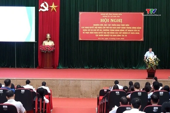 Quán triệt Nghị quyết Hội nghị lần thứ hai Ban Chấp hành Trung ương Đảng khóa XIV