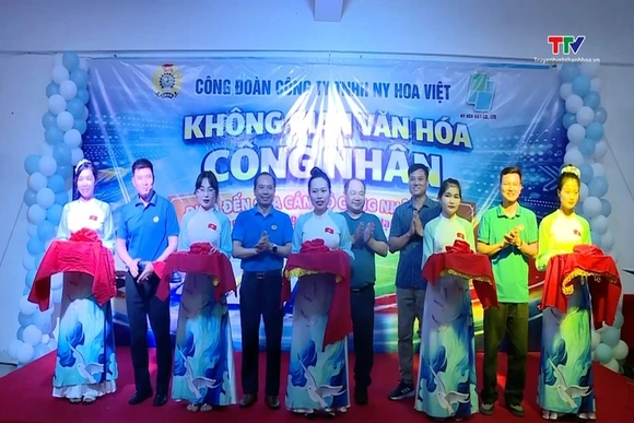 Thanh Hóa: Ra mắt 17 mô hình “Không gian văn hóa công nhân”