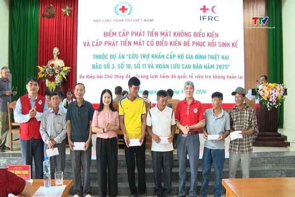 Hỗ trợ người dân bị ảnh hưởng thiên tai