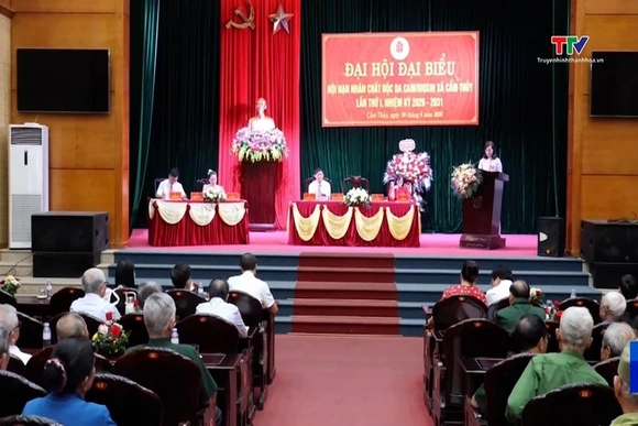 Đại hội Hội nạn nhân chất độc da cam/dioxin xã Cẩm Thủy