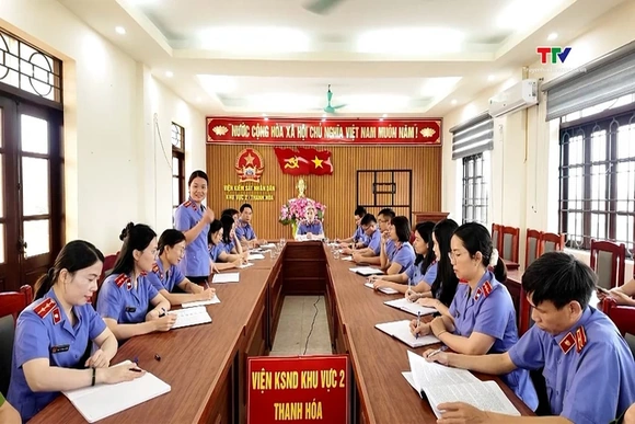 Kiểm sát Thanh Hóa đổi mới để đáp ứng yêu cầu cải cách tư pháp