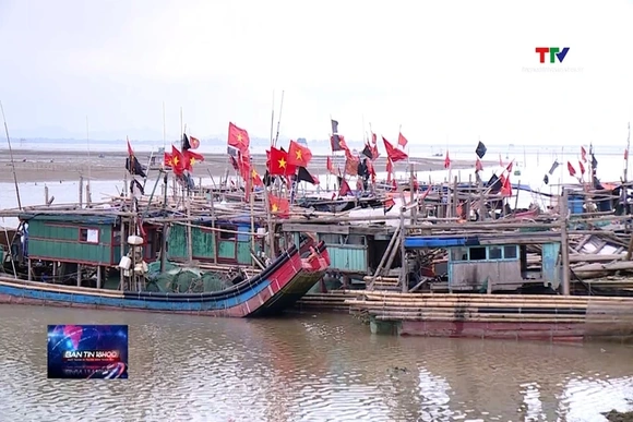 Đồn Biên phòng Hoằng Trường siết chặt chống khai thác IUU
