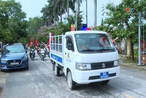 Phường Đông Quang ra quân lập lại trật tự đô thị