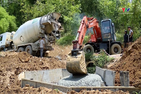 Quyết tâm hoàn thành các công trình theo kế hoạch đề ra