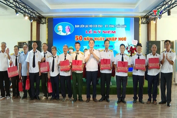 Ban Liên lạc Cựu chiến binh Vùng 5 Hải quân gặp mặt truyền thống
