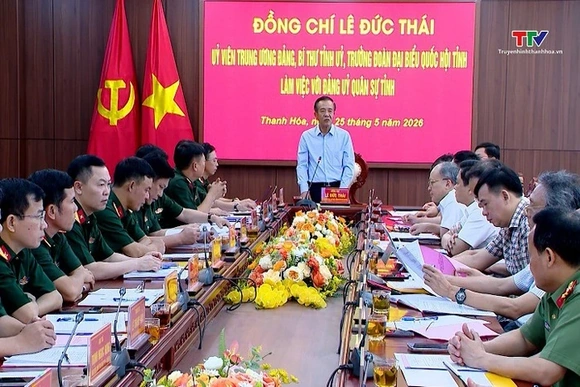 Xây dựng lực lượng vũ trang tỉnh vững mạnh toàn diện mẫu mực, tiêu biểu