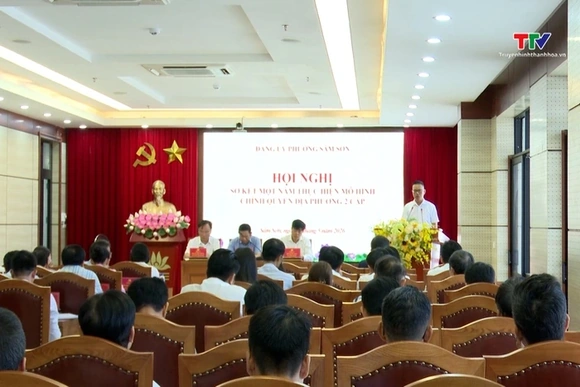 Phường Sầm Sơn: Sơ kết 1 năm thực hiện mô hình chính quyền địa phương 2 cấp