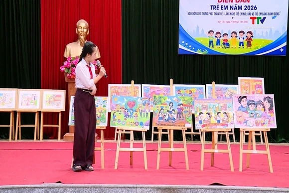 Chung tay xây dựng môi trường an toàn, không bạo lực cho trẻ em