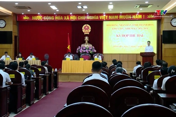 Kỳ họp thứ Hai, Hội đồng Nhân dân tỉnh Thanh Hóa khóa XIX