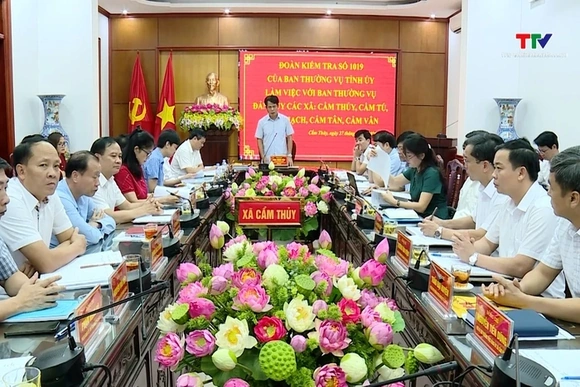 Kiểm tra  vận hành chính quyền địa phương 2 cấp