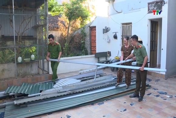 Tuyên truyền, vận động Nhân dân bàn giao mặt bằng xây dựng Dự án Doanh trại Công an tỉnh Thanh Hóa