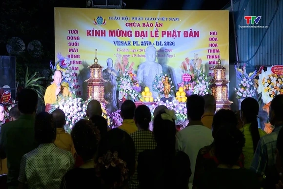 Chùa Báo Ân tổ chức đại lễ Phật Đản