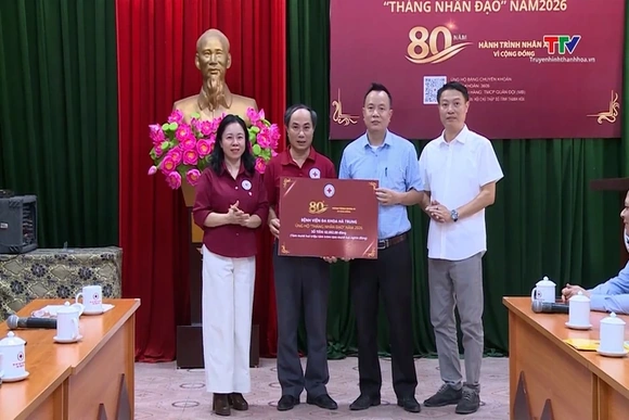 Tiếp nhận ủng hộ tháng Nhân đạo năm 2026