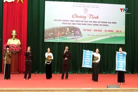 Chương trình truyền thông tiêu chí ứng xử trong gia đình