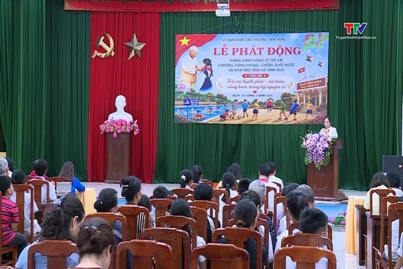 Phường Hàm Rồng phát động Tháng hành động vì trẻ em
