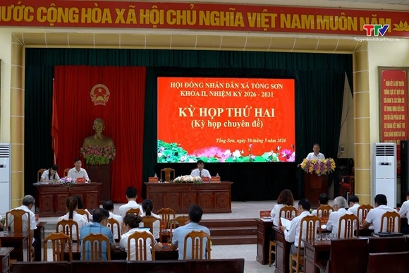 Kỳ họp chuyên đề Hội đồng nhân dân xã Tống Sơn khóa II, nhiệm kỳ 2026 – 2031