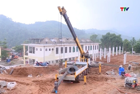Đẩy nhanh tiến độ xây dựng trường nội trú liên cấp