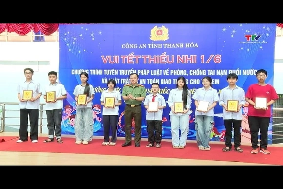 Công an tỉnh Thanh Hóa tổ chức chương trình 