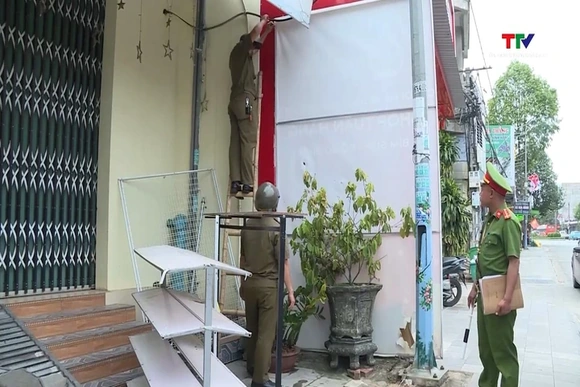 Sau 10 ngày triển khai cao điểm đảm bảo trật tự công cộng trên địa bàn xã Yên Định