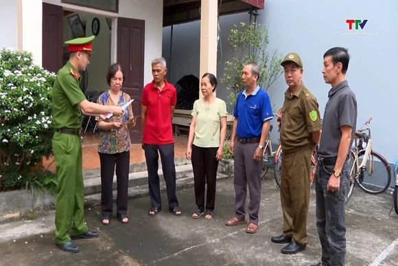 Xây dựng Công an phường Bỉm Sơn điển hình, kiểu mẫu