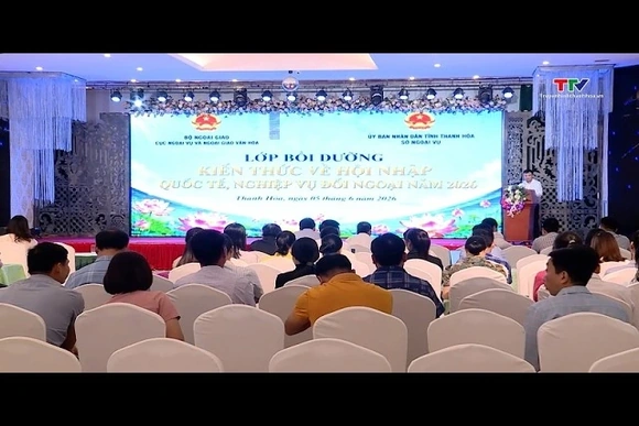 Bồi dưỡng kiến thức về hội nhập quốc tế, nghiệp vụ đối ngoại năm 2026