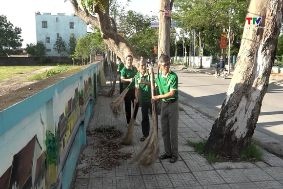 Phường Đông Quang hưởng ứng phong trào bảo vệ môi trường