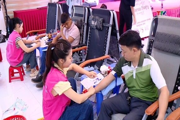 Ngày hội hiến máu “Giọt hồng Doanh nhân trẻ Thanh Hoá” năm 2026