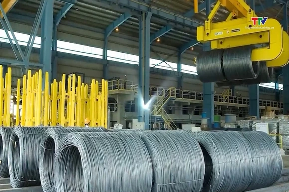 Việt Nam nằm trong nhóm 10 quốc gia sản xuất thép thô lớn nhất toàn cầu