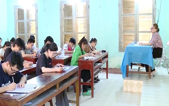 Đề thi tốt nghiệp Trung học phổ thông là tài liệu bí mật nhà nước thuộc độ tối mật
