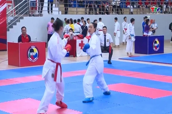 Gần 1.000 VĐV tham dự Giải vô địch trẻ Karate quốc gia năm 2026