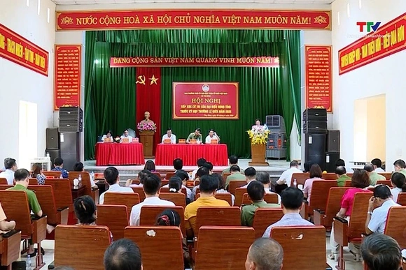 Tổ đại biểu số 13 HĐND tỉnh tiếp xúc cử tri
