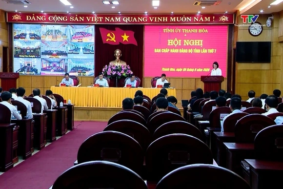 Hội nghị lần thứ 7 Ban Chấp hành Đảng bộ tỉnh khóa XX