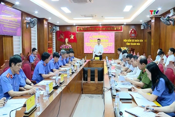 Tập trung lãnh đạo nâng cao hiệu quả công tác thực hành quyền công tố, kiểm sát hoạt động tư pháp
