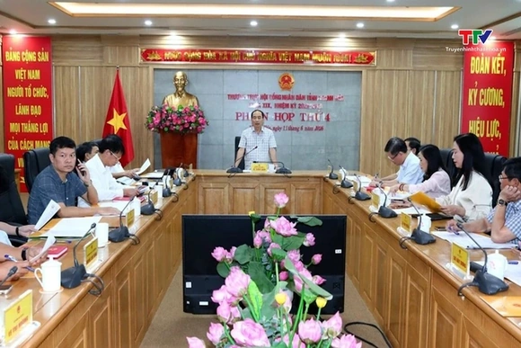 Phiên họp thứ 4, Thường trực Hội đồng Nhân dân tỉnh khóa XIX