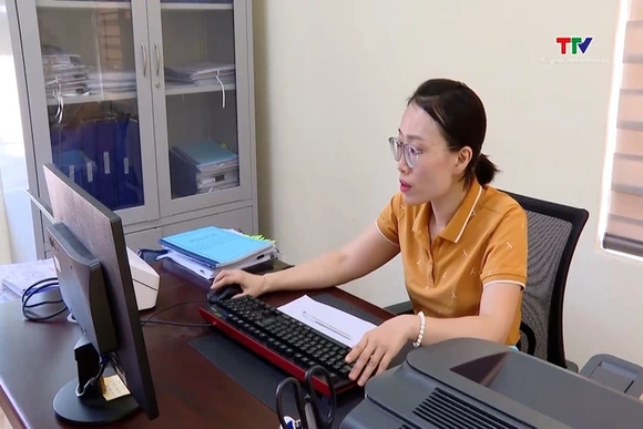 Xã Biện Thượng tăng tốc làm sạch dữ liệu đất đai