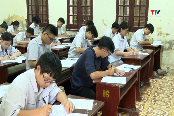 Hơn 42.000 thí sinh Thanh Hóa hoàn thành kỳ thi Tốt nghiệp THPT 2026