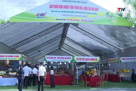 Phiên chợ giới thiệu nông sản thực phẩm an toàn năm 2026 tại xã Nông Cống