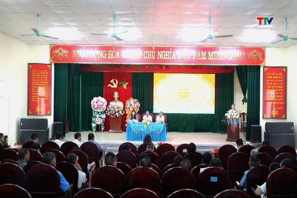 Xã Hoạt Giang triển khai lấy ý kiến Nhân dân về sắp xếp thôn