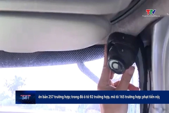 Bộ Công an đề xuất lộ trình lắp camera giám sát trên xe vận tải