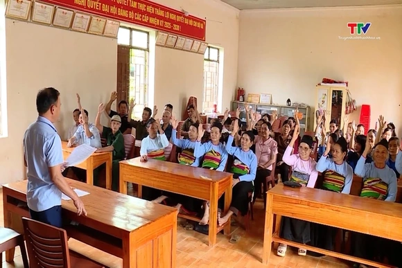 Đồng thuận trong sắp xếp thôn, tổ dân phố