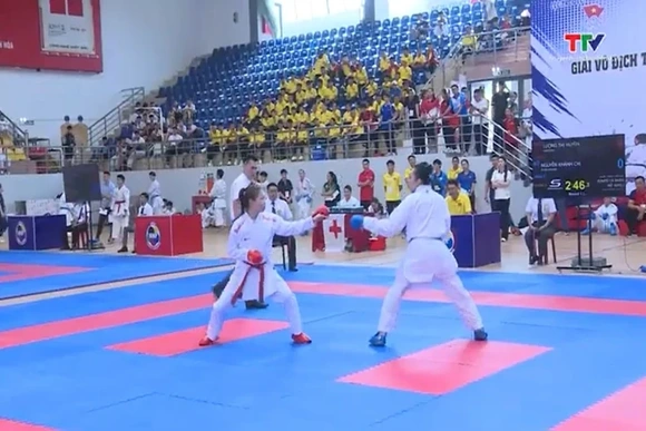 Thanh Hóa xếp thứ 4 toàn đoàn tại Giải vô địch trẻ Karate quốc gia