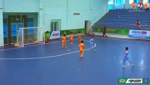 U11 Việt Hùng Thanh Hóa thắng thuyết phục Khánh Hòa, rộng cửa vào vòng chung kết U11 toàn quốc 2026