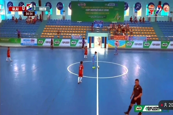 Chia điểm với Gia Lai, U11 Việt Hùng Thanh Hóa chờ quyết định tấm vé dự vòng chung kết ở lượt trận c